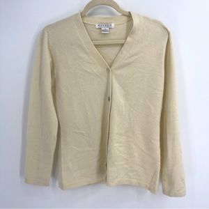 100% Cashmere Button Down Cardigan